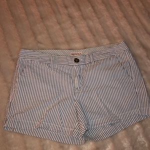 Merona Linen striped shorts